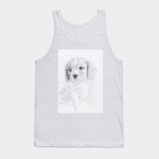 Cavalier King Charles Spaniel Puppy Tank Top